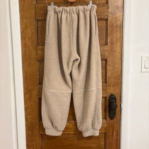 No.6 Store George Sherpa Sweatpant in Tan - XS/S - Picture 2 of 13